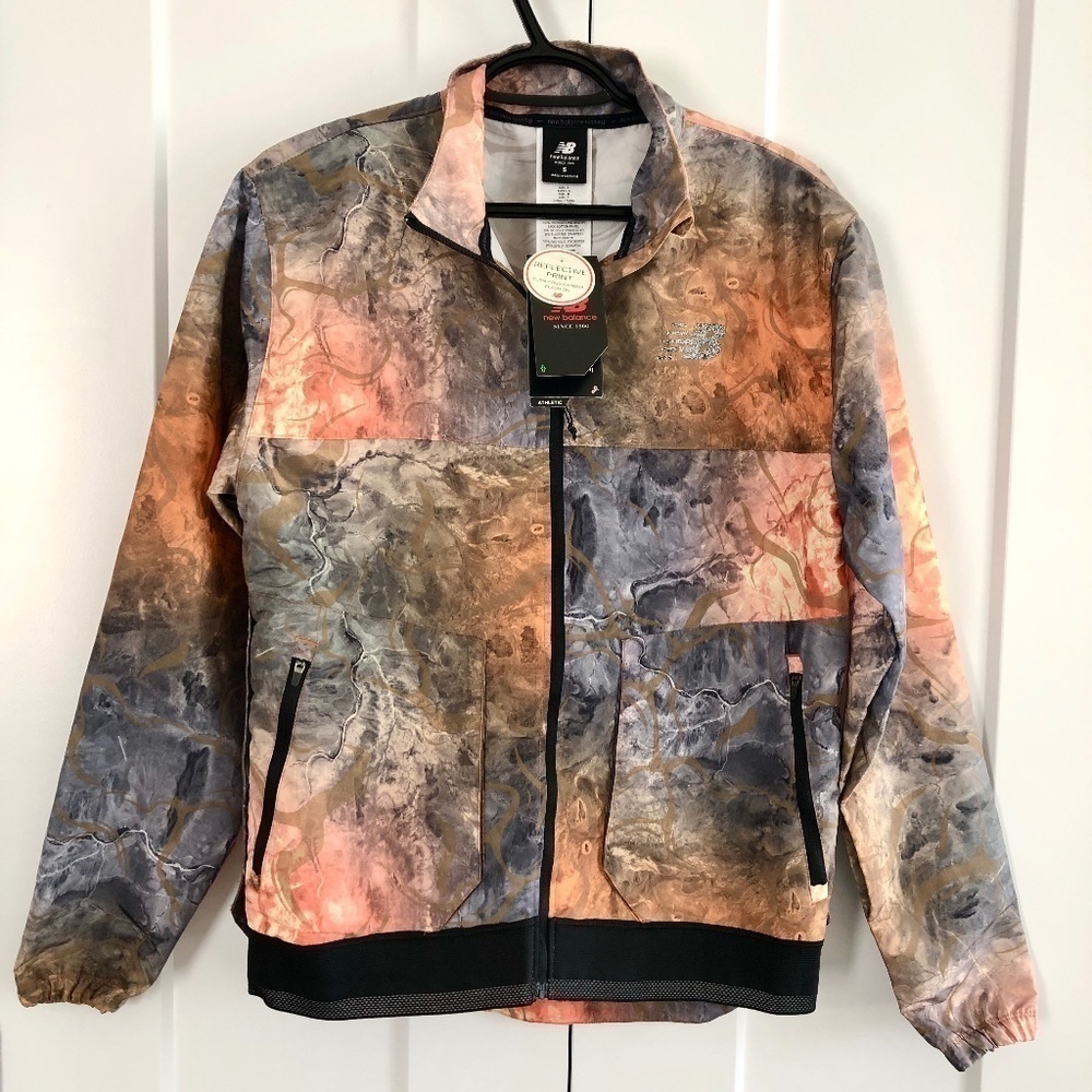 New Balance, PMV,‎ Kimbia Jacket, REFLECTIVE, Womens, Lightweight, Size S, NWT